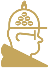 Coffee Roasting Man logo