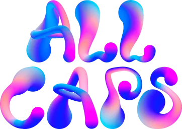 ALL CAPS Coffee logo