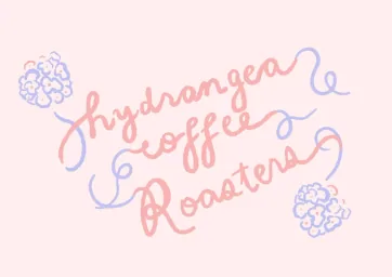 Hydrangea coffee logo